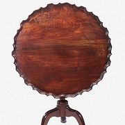 A Chippendale carved mahogany tilt-top tea table Philadelphia, PA, and Newport, RI, circa 1770