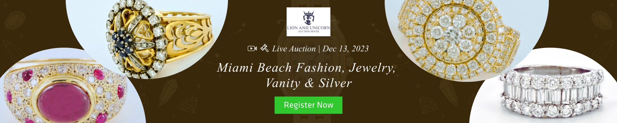 Miami Beach Fashion, Jewelry, Vanity & Silver
