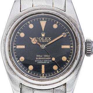 The Historic Submariner Rolex, Better Known as the James Bond Watch, to be Auctioned in Mexico