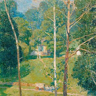 The Verdure Tapestry of Daniel Garber: The Mary Maxwell House