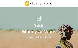 Bidsquare Cares charity:water Dollars to Project Update