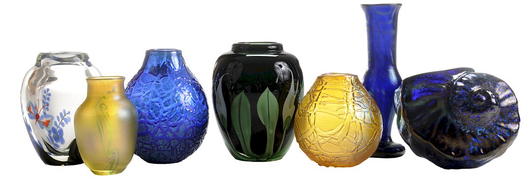 Online Only: Art Glass, Asian Works, Decorative Arts & More! by Brunk Auctions