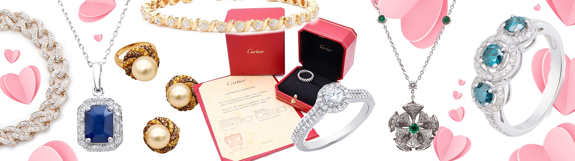 A Romantic & Modern Fine Jewelry Sale by WinBids Auctions
