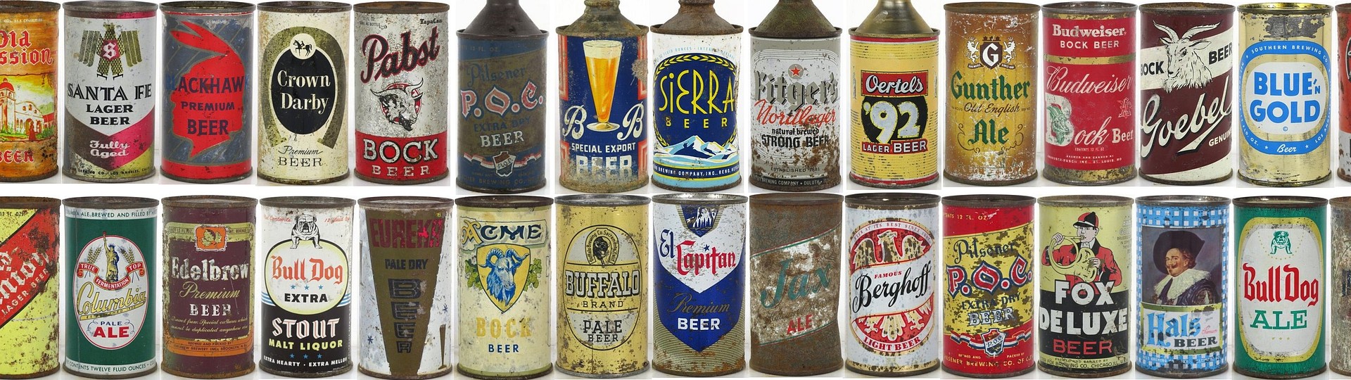 Tavern Trove's Vintage Beer Can Scratch and Dent Auction by TavernTrove