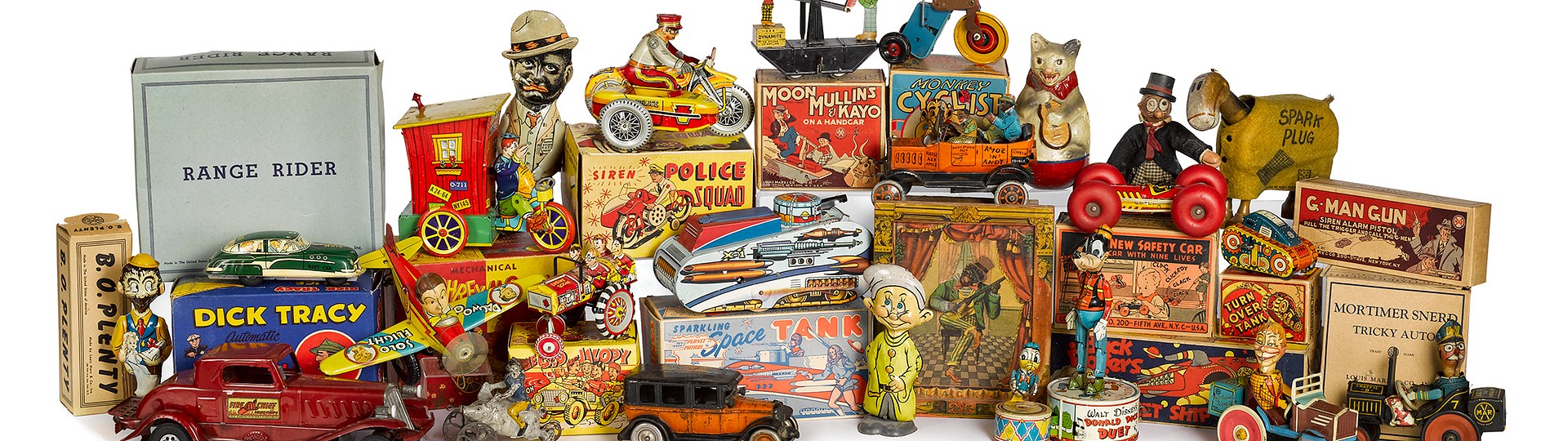 Online Only Toy Auction Featuring The Gerritt & Shirley Breininger Western Toy Collection by Pook & Pook Inc