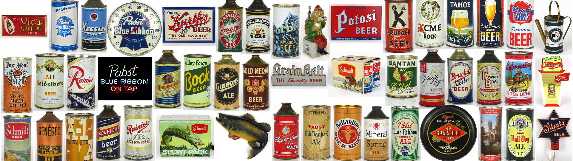 Tavern Trove's June Beer Can and Breweriana Auction  by TavernTrove