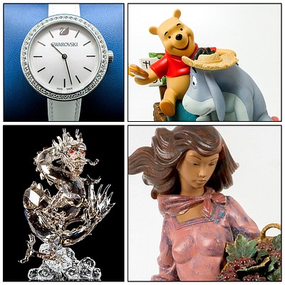 Ceramics, Glass and Collectibles Auction by Lion and Unicorn