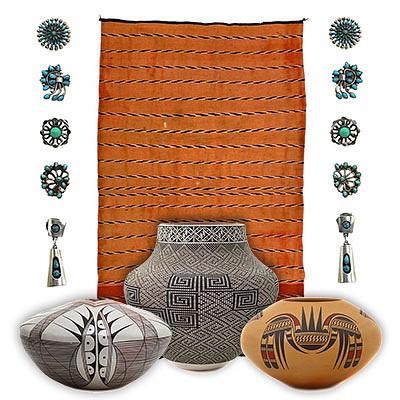 Announcing Medicine Man Gallery's New Weekly Live Auctions!  by Mark Sublette Medicine Man Gallery