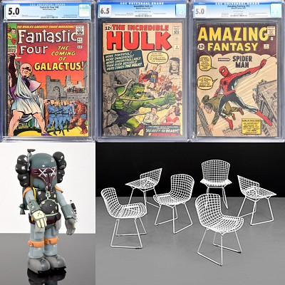Comics, Culture, Fashion & Art: 1950s-Present by Palm Beach Modern Auctions