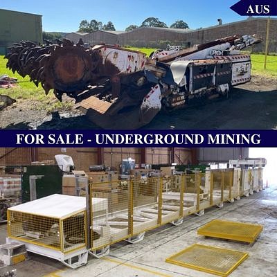 Expressions of Interest - Underground Mining Equipment  - 12366 by Martin Auctioneers and Valuers