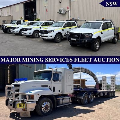 Major Mining Services Fleet Auction- 12431 by Martin Auctioneers and Valuers