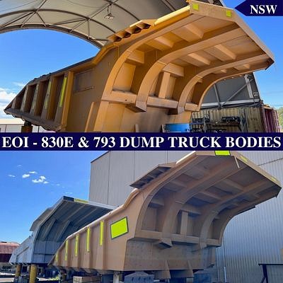 Expressions of Interest – 830E & 793 Dump Truck Bodies - 12491 by Martin Auctioneers and Valuers
