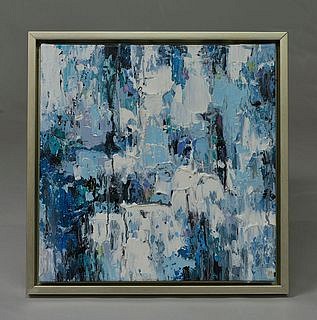 Art gallery closing: abstract oil paintings and more by Hotspot Auctions