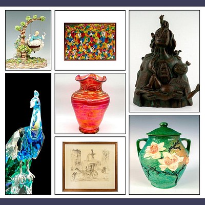 Art, Bronzes, Ceramics, Glass, Vanity & Glam by Lion and Unicorn
