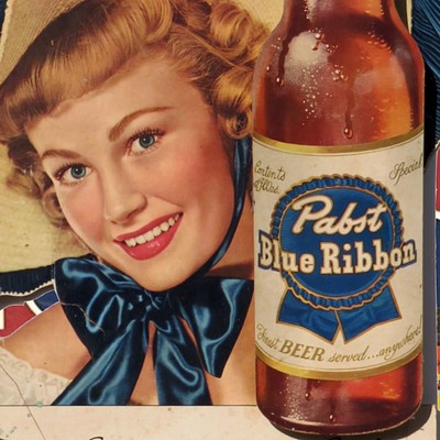 Vintage Pabst Blue Ribbon Beer Advertising Auction Day 2 by TavernTrove