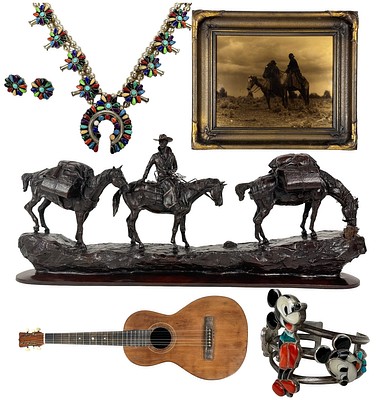 Western Art, Jewelry, & Collectibles- Day 2    by SebastianCharles Auctions