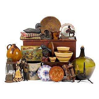 Online Only Decorative Arts Auction - Session One by Pook & Pook Inc.