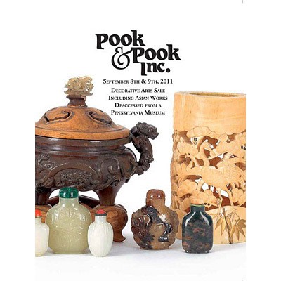 Decorative Arts Sale including Asian Works Deaccessed from a Pennsylvania Museum by Pook & Pook Inc