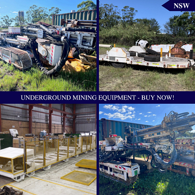 Underground Mining - Buy Now by Martin Auctioneers and Valuers