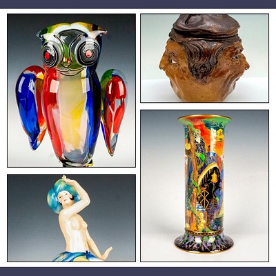 Rare Glass, Ceramics & Pottery Auction by Lion and Unicorn