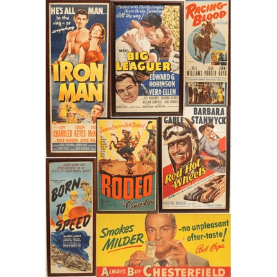 Movie Posters from the 50's to the 80's! by Hunt and Peck Estate Services, Inc