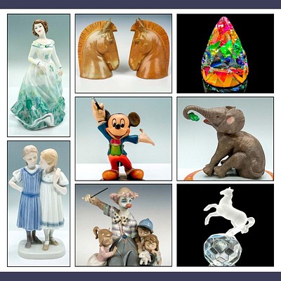 A Decorative Figurine Collectors Auction by Lion and Unicorn