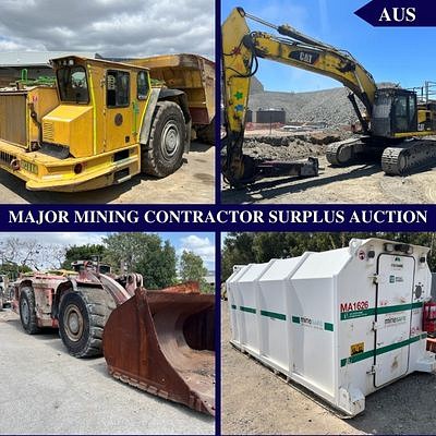 Mining Contractor Surplus Auction by Martin Auctioneers and Valuers