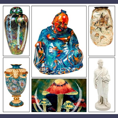 British Ceramics and Pottery Auction by Lion and Unicorn