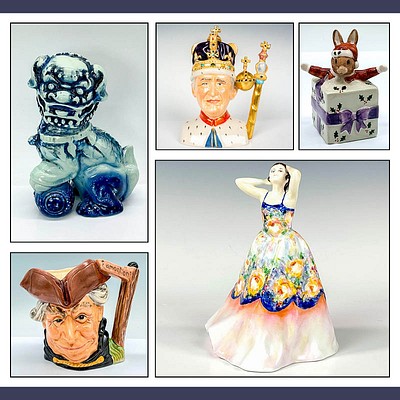 European Ceramics & Glass Auction, Day One by Lion and Unicorn