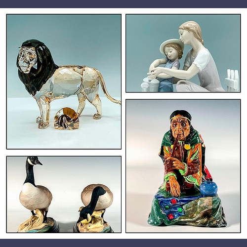 Florida Estate Auction: Porcelain & Crystal by Lion and Unicorn