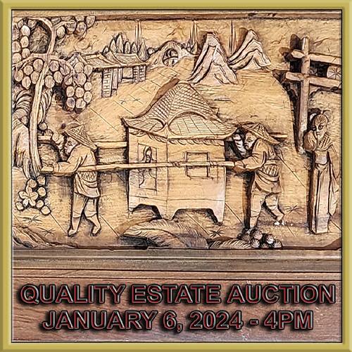 1/6/24 - Quality Hudson Valley Estate Auction by George Cole Auctions & Realty