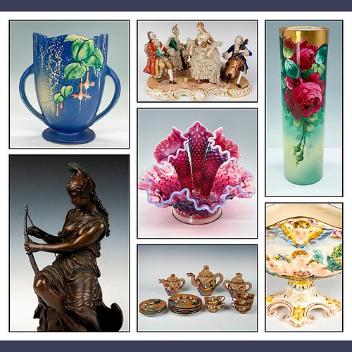 Art Pottery, Glass, & Antique Collectibles by Lion and Unicorn
