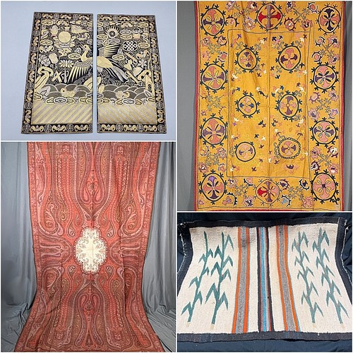 Vintage Ethnic Textiles & Linens Auction by Dana Auctions LLC