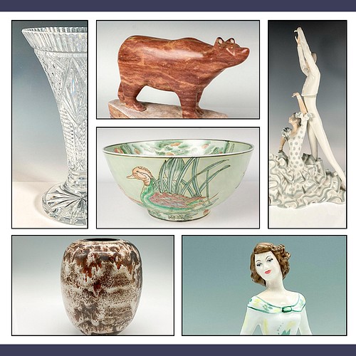 Art Pottery, Glass, & Estate Collections by Lion and Unicorn