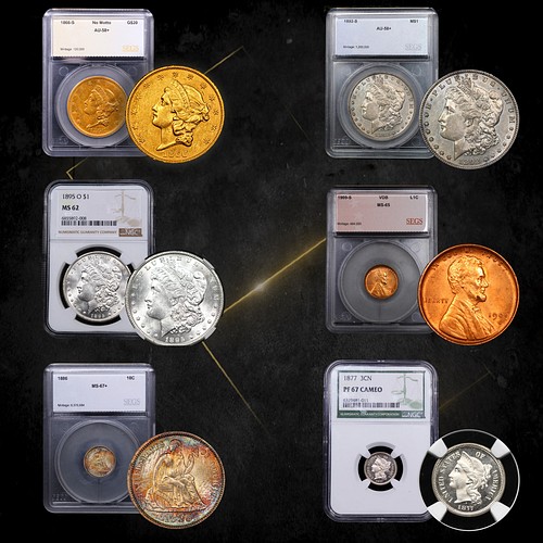 Key Date Coins Spectacular AM Live Auction 6 pt 1 Day 4 by Key Date Coins