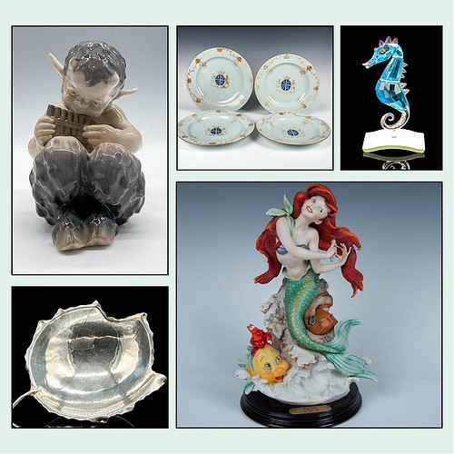 Antique Pottery & Crystal Estate Auction by Lion and Unicorn