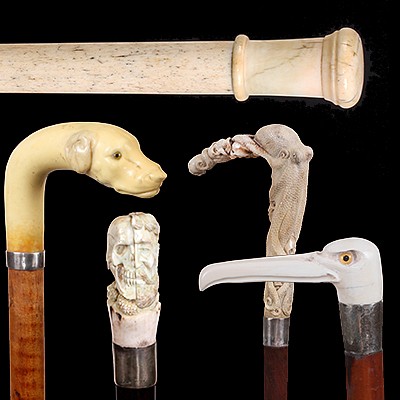 A Sarasota Cane Lifetime Collection, with Additions by Kimball Sterling