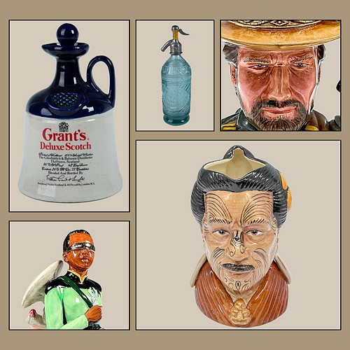 British Barware & Character Jugs Auction by Lion and Unicorn