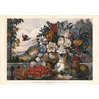 50 Lithographs by Currier & Ives by The Old Print Shop, Inc