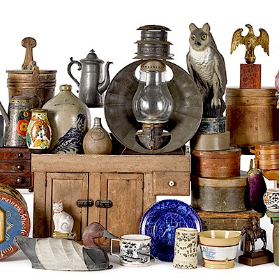 Online Only Decorative Arts by Pook & Pook Inc.