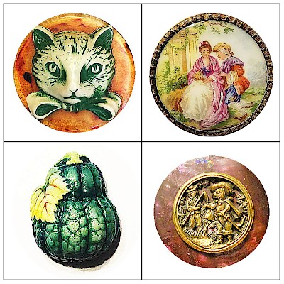 Antique, Vintage and Collectible Button Auction - Day 1 - 10.26.2019 by Lion and Unicorn