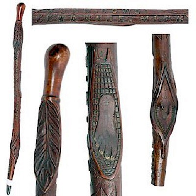 Antique Canes December by Kimball Sterling
