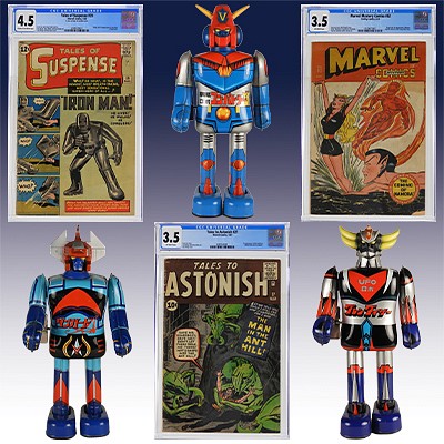 Spring Comic Book & Toy Auction by Bruneau & Co. Auctioneers