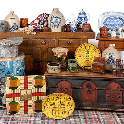 Online Only Decorative Arts Auction by Pook & Pook Inc.