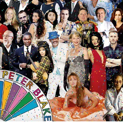 Sir Peter Blake ‘Our fans’ Art Fragments Auction by LONDON Advertising