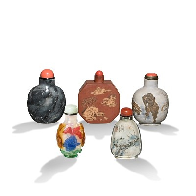Chinese Snuff Bottles by Oakridge Auction Gallery