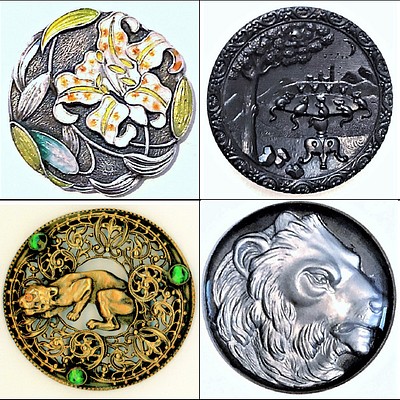 October Button Collector's Auction, Day 2 by Lion and Unicorn