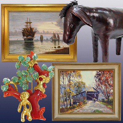 December 10 Estate Fine Art & Antiques Auction - ONLINE ONLY by Bruneau & Co. Auctioneers