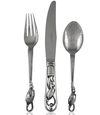 Georg Jensen Silverware for New Year's  by Greg Pepin Silver
