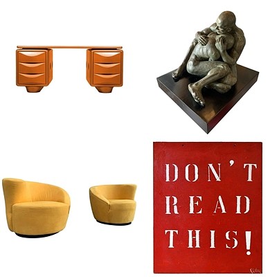 February Furniture, art & Decor by Cain Modern Auctions